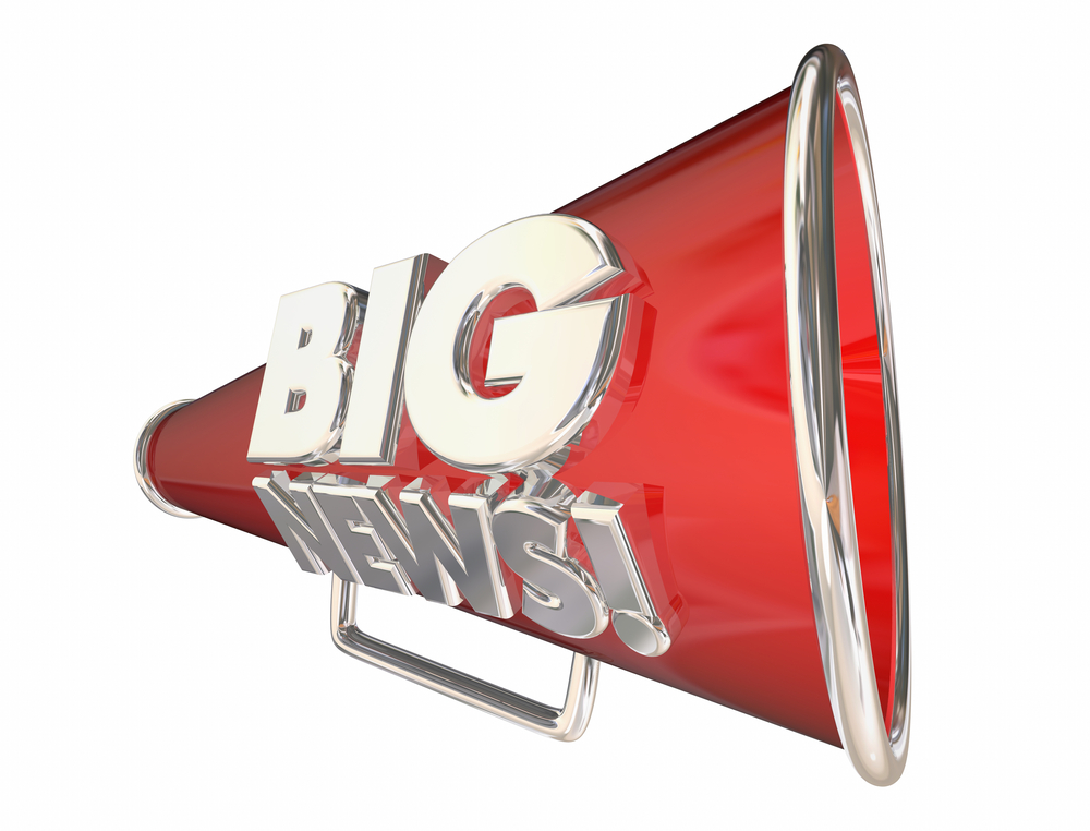 Big news megaphone
